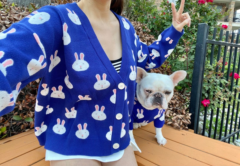 Dog bunny sweater best sale