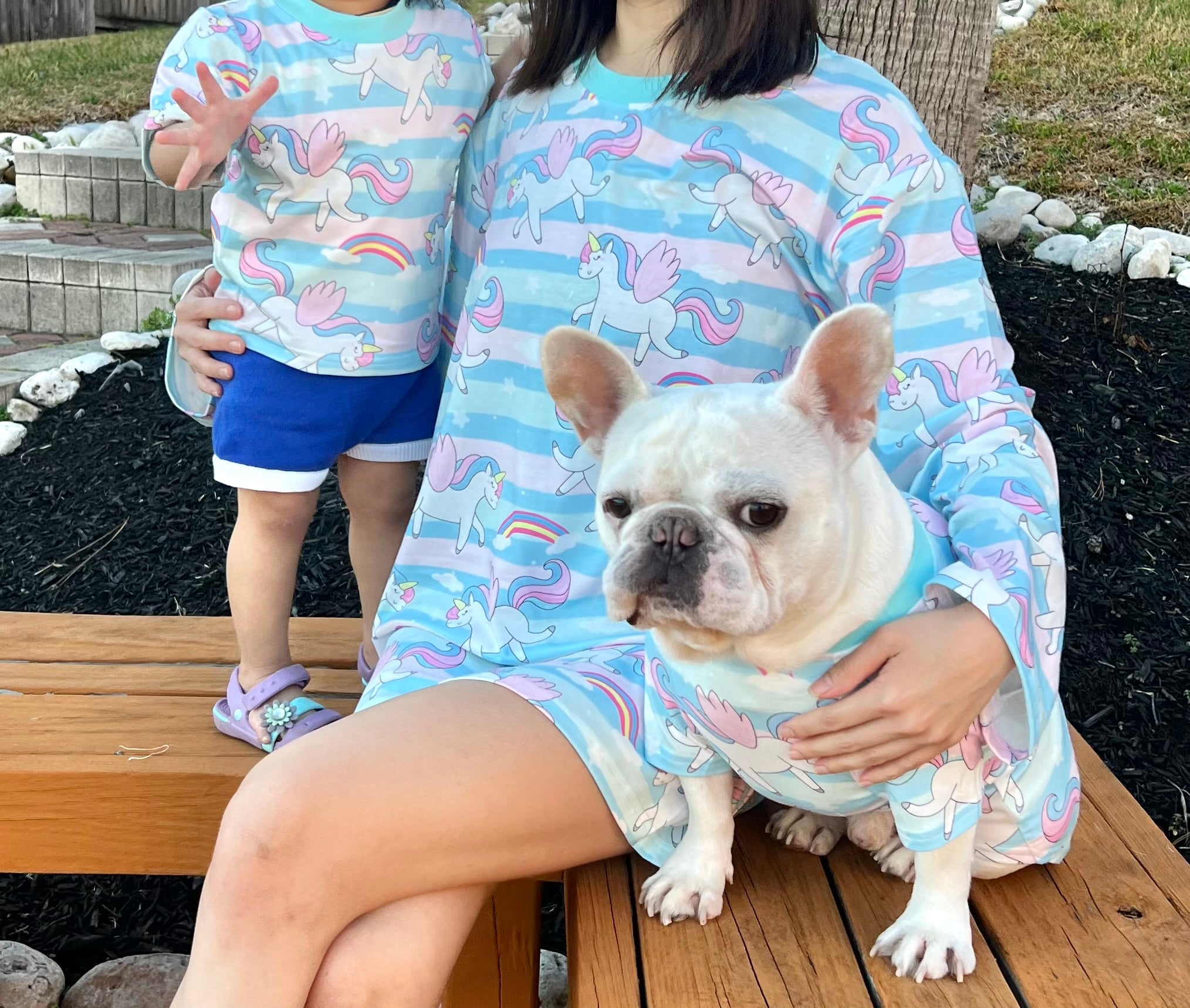 French bulldog best sale matching outfits