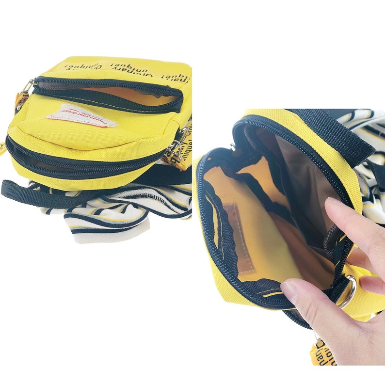 Go to School Striped Top with Attached Yellow Small Backpack