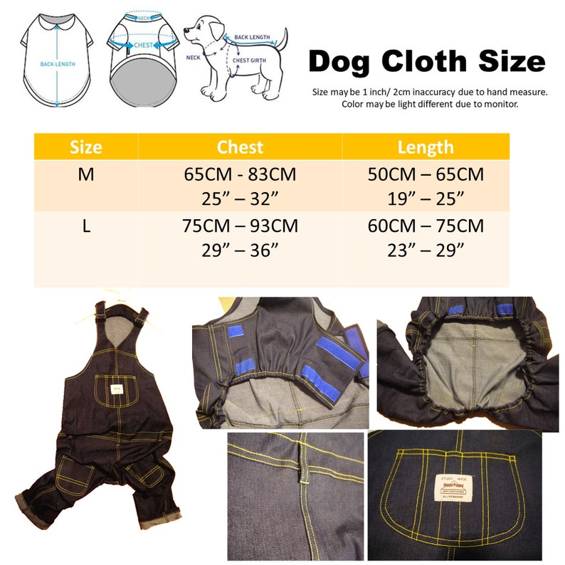 Denim Painter Bib Overall Dungarees Jean for Big Dog